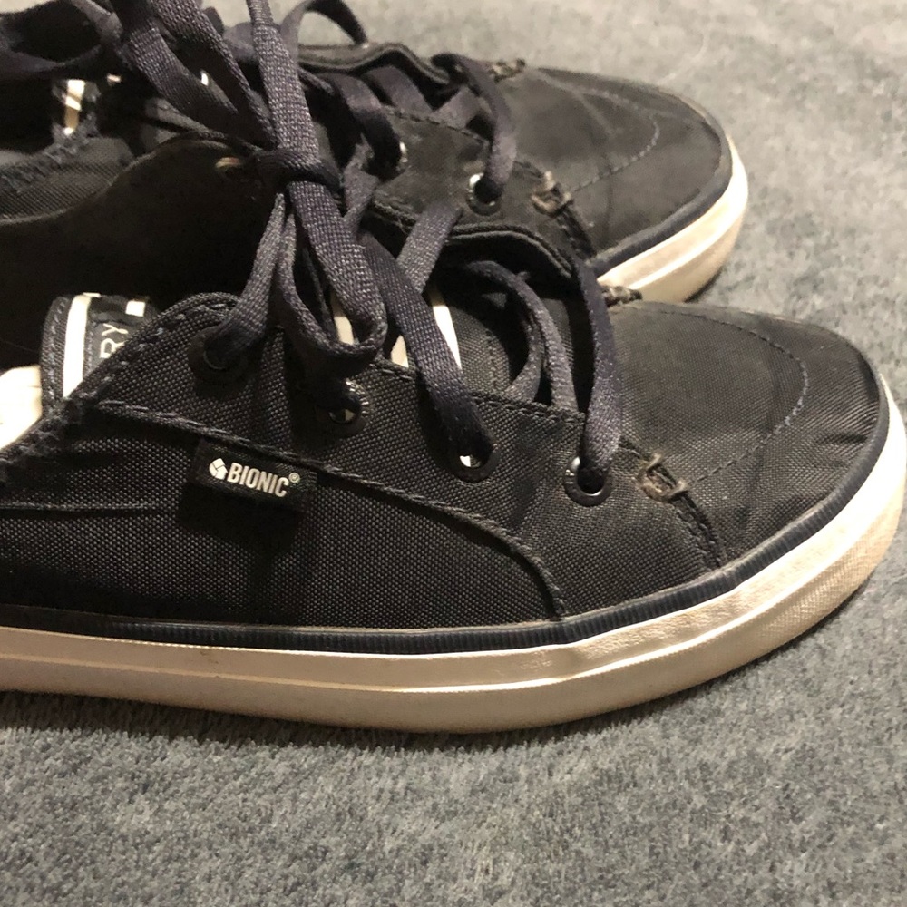 Sperry | Casual Navy Blue & White Boat Shoes - Picture 11 of 13